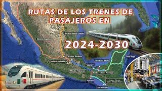 Más de 5,000 km para trenes de pasajeros en el 2030 y con 80 trenes en servicio