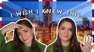 5 Things I Wish I Knew Before Studying Abroad in the UK | Moving to England