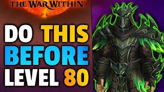 Do THIS While Leveling in WoW The War Within