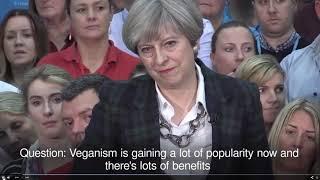 Thereasa May on Veganism