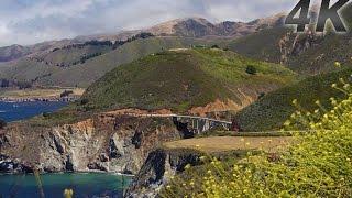 "The Big Sur 4K Experience" PART II 1 HR Pure Nature Relaxation Video