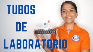 TUBOS DE LABORATORIO Y EL CÓDIGO DE COLORES