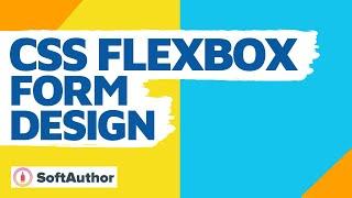 Design A Cool Responsive Registration Form Using HTML & CSS Flexbox