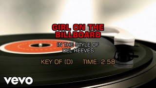 Del Reeves - Girl On The Billboard (Karaoke)