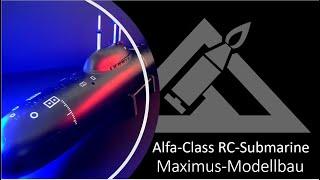 Project 705 Alfa Submarine Maximus-Modellbau RC Kit 1:96