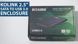 Kolink 2.5" SATA HDD / SSD Enclosure USB 3.0 Review