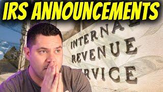 IRS Announcements | $1,400 Stimulus Checks And Tax Filing Dates