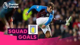 Awesome Aston Villa Goals | Petrov, Benteke, Delph | Squad Goals