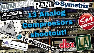 13 Analog Compressors Shootout!