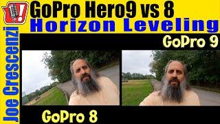 GoPro Hero9 Game Changing Horizon-Leveling, Vs Hero8 Review