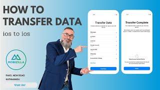 How to transfer data from ios to ios | Mobizilla Phone Repair Lab Nepal #mobizilla #nepal