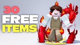 GET 30 FREE ROBLOX ITEMS!(2024) ACTUALLY ALL STILL WORKS!