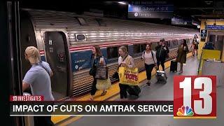 Capital Region impact on cuts to Amtrak service
