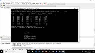 Vehicle Seat Reservation System In C++ | Source Code & Projects