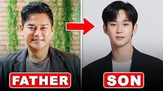 Top 10 Korean Actors With Their Real-Life Fathers || Kim Soo Hyun || Kim Woo Bin || Lee Dong Wook