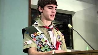 Connor Bahr - Eagle Scout Speech