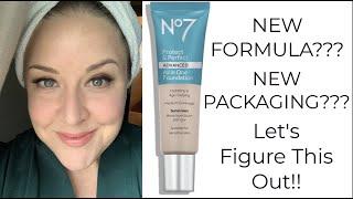 Testing the OLD and NEW No 7 Protect and Perfect Foundation!