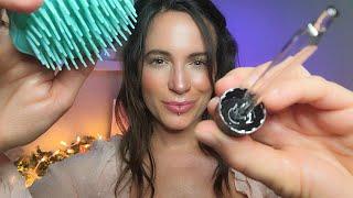 The Most Relaxing ASMR Head Massage - Scalp & Skincare POV Roleplay