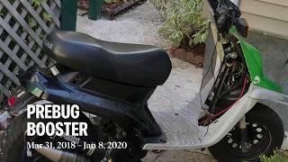 Yamaha Zuma prebug 70cc transformation Pt1