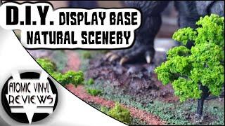 Part 3 NATURAL SCENERY How to make a miniature city for your Godzilla / kaiju figures