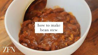 How to cook Delicious Healthy Bean Stew | Bhinzi Recipe! | Zim Food Network