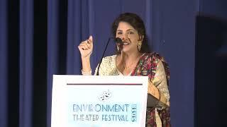 Environmental Theatre Festival speech by Bhagyashree Desai