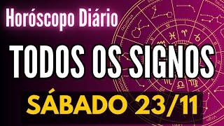 HORÓSCOPO TODOS OS SIGNOS - 23/11! Amor, Dinheiro e Conselho Astrológico