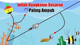 Cara Mudah Rangkaian Pancing Dasaran - Bottom Fishing