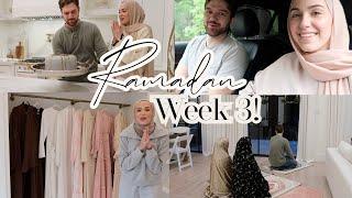 Ramadan Week 3 Vlog! Cooking with my Husband, Family Dinners, Catching up