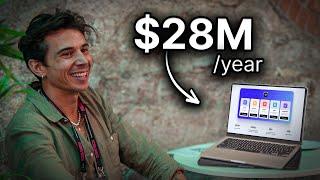 He Grew From $0 to $28M/Year (Sending Cold Emails)