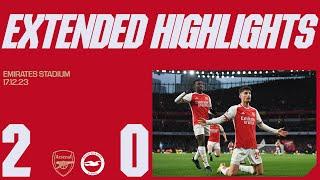 EXTENDED HIGHLIGHTS | Arsenal vs Brighton & HA (2-0) | Gabriel Jesus, Kai Havertz