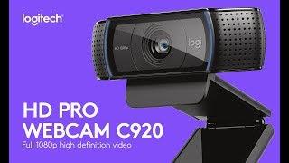 logitech c920 setup - logitech webcam software download