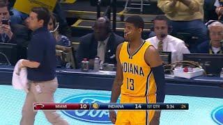 Paul George's return after broken leg + first points! (04.05.2015)