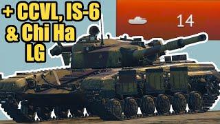 Requests - T-64A, CCVL, IS-6 & Chi Ha LG