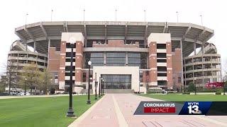 UA football players preparing to play during Coronavirus pandemic