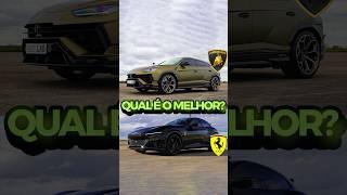 LAMBORGHINI URUS vs FERRARI PUROSANGUE! QUAL É O MELHOR CARRO?