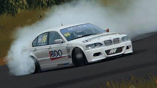 BMW E46 320IT SEDAN SR20DET DRIFT SPEC / LIME ROCK TRACK / ASSETTO CORSA PC GAME