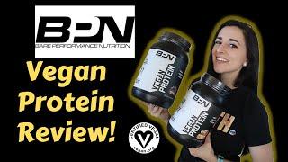 Bare Performance Nutrition VEGAN PROTEIN Review!