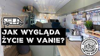 Dzienna RUTYNA ŻYCIA W VANIE | PodróżoVanie VAN LIFE Polska