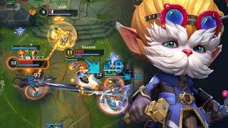 Wild Rift Heimerdinger is Super Annoying in Mid Lane!!