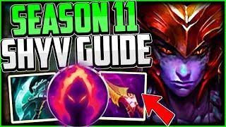 How to Play Shyvana Jungle & CARRY! + Best Build/Runes | Shyvana Guide Season 11 League of Legends
