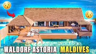 Waldorf Astoria Maldives Ithaafushi Grand Overwater Villa Tour