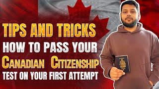 How to pass the Canadian Citizenship test in 2024| Tips and Tricks| Canada Vlog