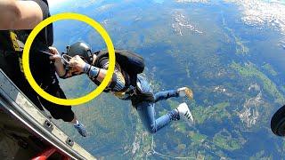 Friday Freakout: Skydiver's Reserve Handle Accidentally Pulled On Exit (But Didn't Open)