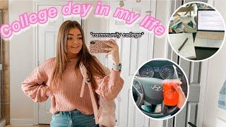 A day in my life as a community college student | *freshman year*