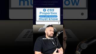 5 CSS properties every web developer must know