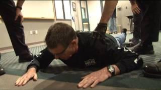 POLICE CHIEF GETS TASERED