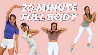 20 Min Full Body Workout - All Standing, No Repeats , No Equipment