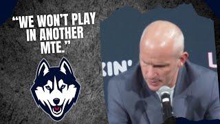 Dan Hurley Says UConn Won't Be Playing Midseason Tournaments Again After Going 0-3?!