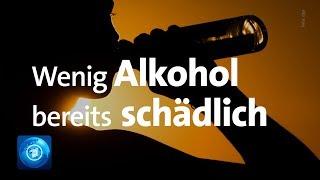 Studie: Bereits wenig Alkohol birgt gesundheitliche Risiken